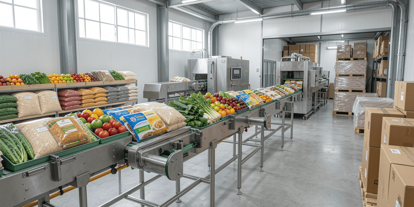 صناعة وتجارة المواد الغذائية