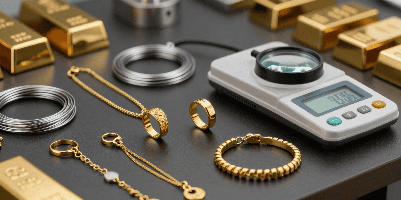 تجارة النيكل واير والذهب والمجوهرات الثمينة